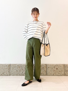 かなみさん（レディース・160cm）の秋コーディネート