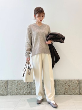 かなみさん(レディース・160cm)の冬コーディネート