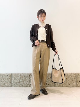 かなみさん（レディース・160cm）の秋コーディネート