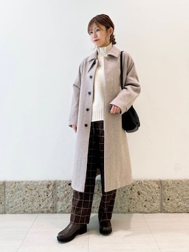 「doors」｜かなみさん（レディース・160cm）の冬コーディネート