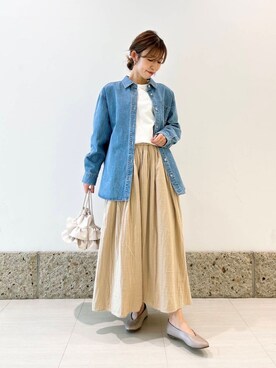かなみさん(レディース・160cm)の春コーディネート