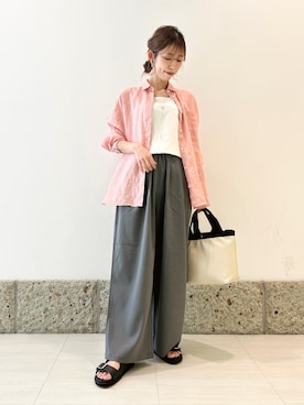 かなみさん（レディース・160cm）の春コーディネート