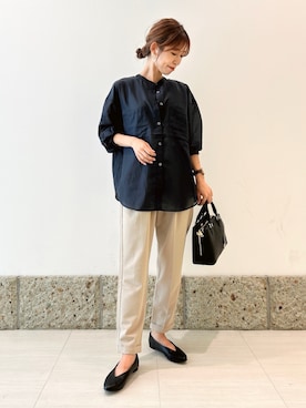 かなみさん（レディース・160cm）の夏コーディネート