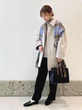かなみさん(レディース・160cm)の冬コーディネート