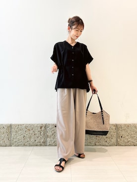 かなみさん（レディース・160cm）の夏コーディネート