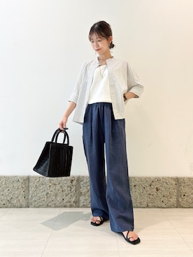 かなみさん（レディース・160cm）の夏コーディネート
