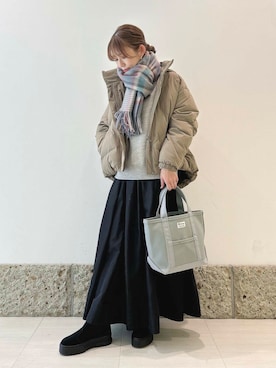 かなみさん(レディース・160cm)の冬コーディネート