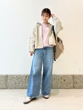 かなみさん（レディース・160cm）の春コーディネート