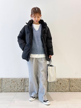 かなみさん(レディース・160cm)の冬コーディネート