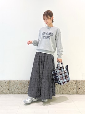 かなみさん（レディース・160cm）の秋コーディネート