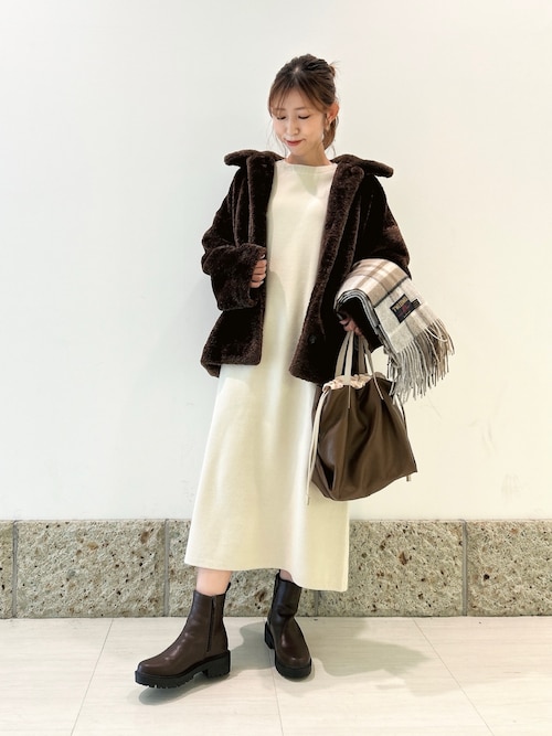 コクーンシルエットボアコート（その他アウター）｜URBAN RESEARCH