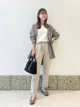 かなみさん（レディース・160cm）の夏コーディネート