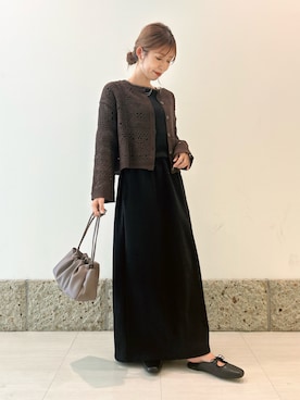 かなみさん（レディース・160cm）の秋コーディネート