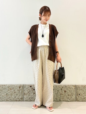 かなみさん（レディース・160cm）の夏コーディネート