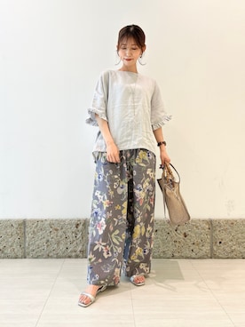 かなみさん（レディース・160cm）の春コーディネート