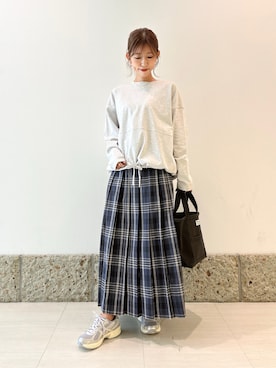 かなみさん（レディース・160cm）の秋コーディネート