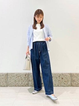 かなみさん（レディース・160cm）の春コーディネート