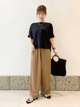「newarrival」｜かなみさん（レディース・160cm）の夏コーディネート