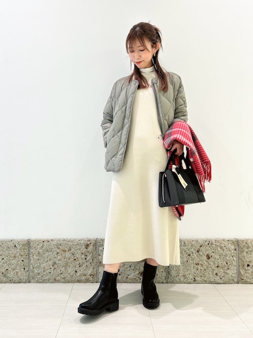 セール】スウェットライクニットワンピース（ワンピース）｜URBAN