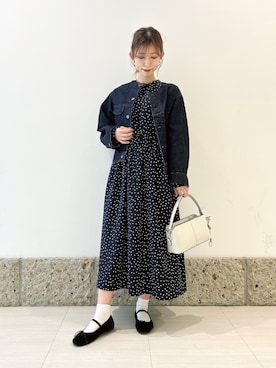 かなみさん（レディース・160cm）の春コーディネート