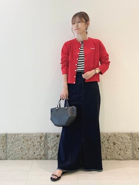 かなみさん（レディース・160cm）の夏コーディネート