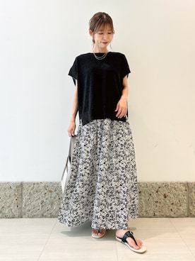かなみさん(レディース・160cm)の夏コーディネート
