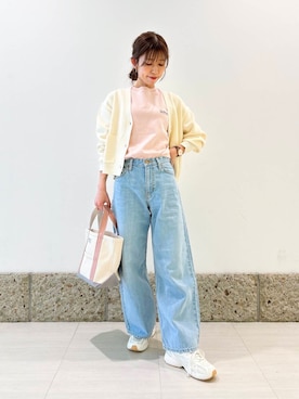 かなみさん（レディース・160cm）の春コーディネート