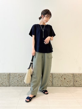 かなみさん(レディース・160cm)の春コーディネート