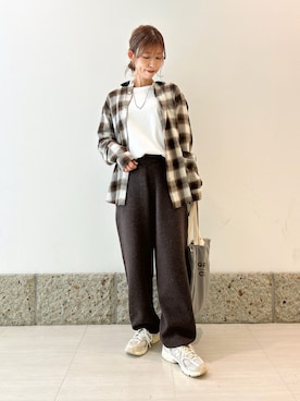 かなみさん（レディース・160cm）の秋コーディネート