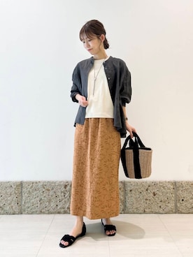 かなみさん(レディース・160cm)の春コーディネート