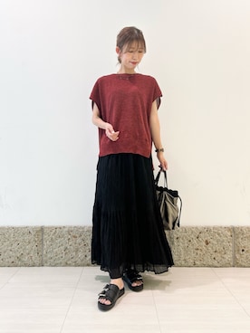 かなみさん(レディース・160cm)の夏コーディネート