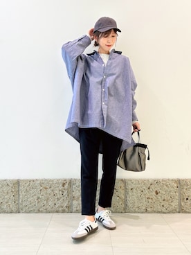 かなみさん（レディース・160cm）の冬コーディネート