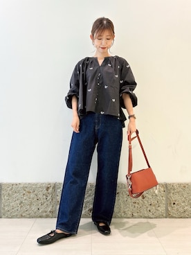 かなみさん（レディース・160cm）の秋コーディネート