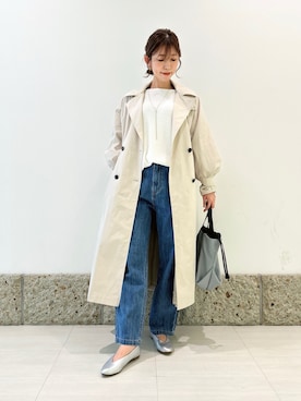 かなみさん（レディース・160cm）の春コーディネート