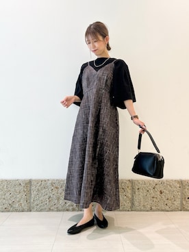 かなみさん（レディース・160cm）の夏コーディネート