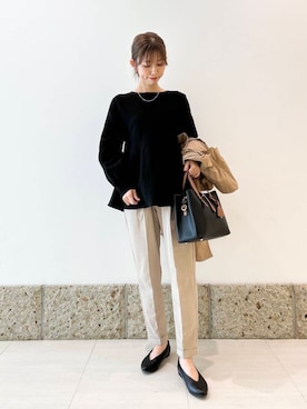 「doors」｜「アイテム（トレンチコート）」を使った、かなみさん（レディース・160cm）の冬コーディネート