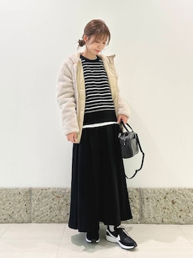 かなみさん（レディース・160cm）の秋コーディネート