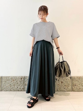 かなみさん（レディース・160cm）の夏コーディネート