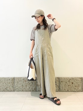 「かぐれ（カグレ）のアイテム」を使った、かなみさん（レディース・160cm）の夏コーディネート