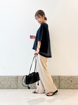 かなみさん(レディース・160cm)の夏コーディネート