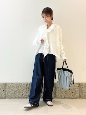 かなみさん(レディース・160cm)の春コーディネート