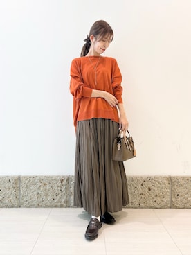 かなみさん(レディース・160cm)の秋コーディネート