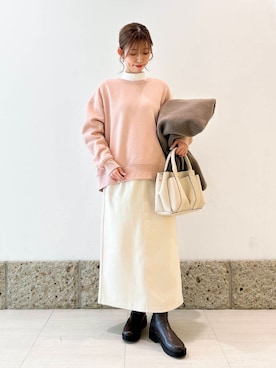 かなみさん(レディース・160cm)の冬コーディネート