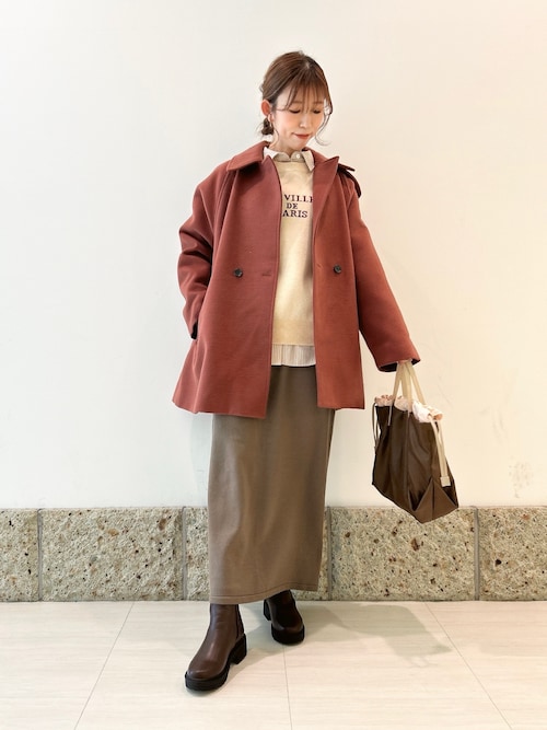 【新品・未使用】『UR TECH 200日ニット』ストレートスカート URBAN RESEARCH DOORS（アーバンリサーチドアーズ） スカート 「仁村紗