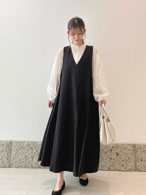 お値下げ中！！かぐれ 24AW コットンオーガンジーシャツカーディガン お値下げ中！！かぐれ 24AW コットンオーガンジーシャツ