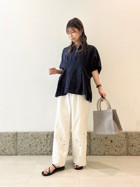 かなみさん(レディース・160cm)の夏コーディネート