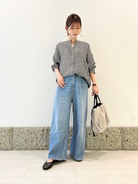 かなみさん（レディース・160cm）の春コーディネート