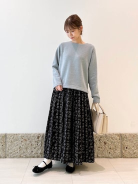 かなみさん(レディース・160cm)の冬コーディネート