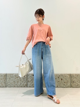 かなみさん(レディース・160cm)の春コーディネート