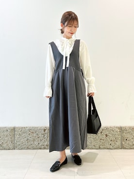 かなみさん(レディース・160cm)の秋コーディネート